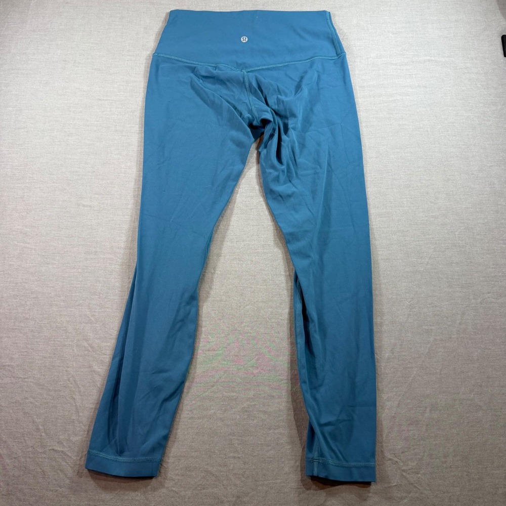 Lululemon Align High-Rise Pant Womens 8 Teal Blue Good 25" Inseam Nulu Leggings